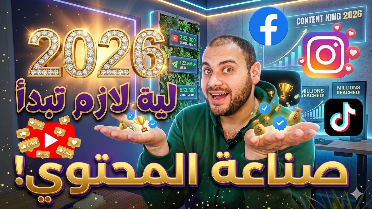 خطوات صناعة المحتوي علي اليوتيوب !
