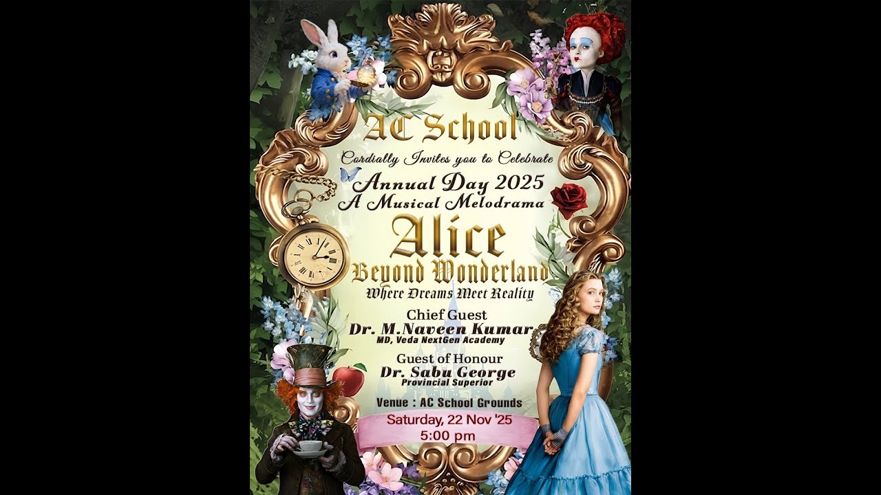 Alice Beyond Wonderland | Annual Day 2025 | Anthony Claret School