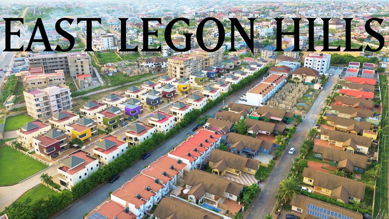 EAST LEGON HILLS IN 2024 [ Drone view]-4k