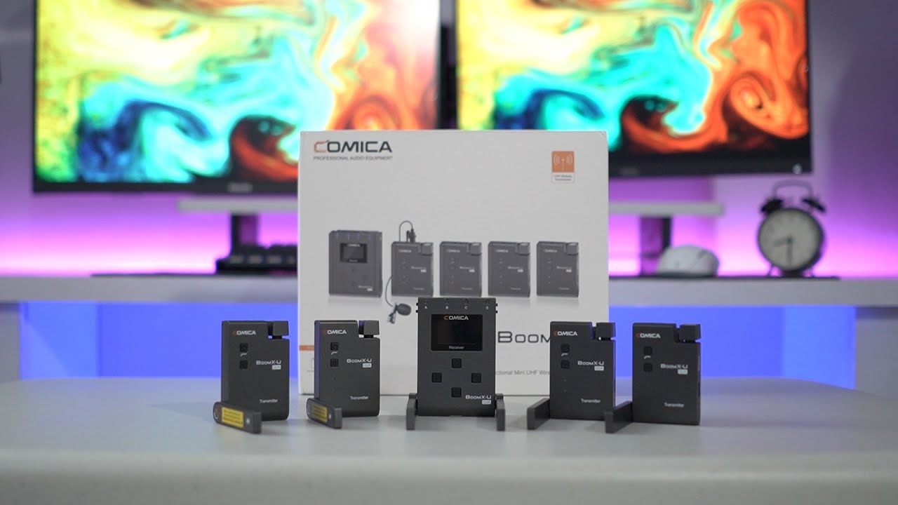 REVIEW MIC WIRELESS 4 CHANNEL | COMICA BOOM XU QUA