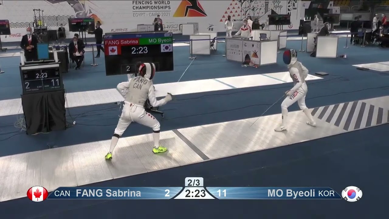 Cairo Worlds 2021 CWF - L16 - Fang CAN v Mo KOR