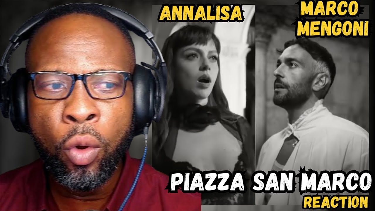 🔥 FIRST TIME REACTION to ANNALISA & MARCO MENGONI – PIAZZA SAN MARCO 🎶😱 (REACTION & REVIEW)