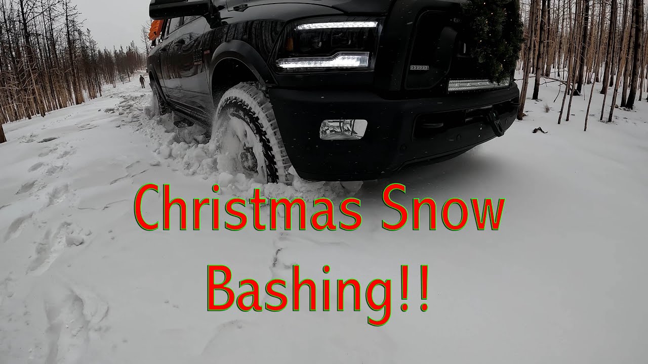Snow Bashing!! Flogging the Power Wagons December 23rd 2021!!
