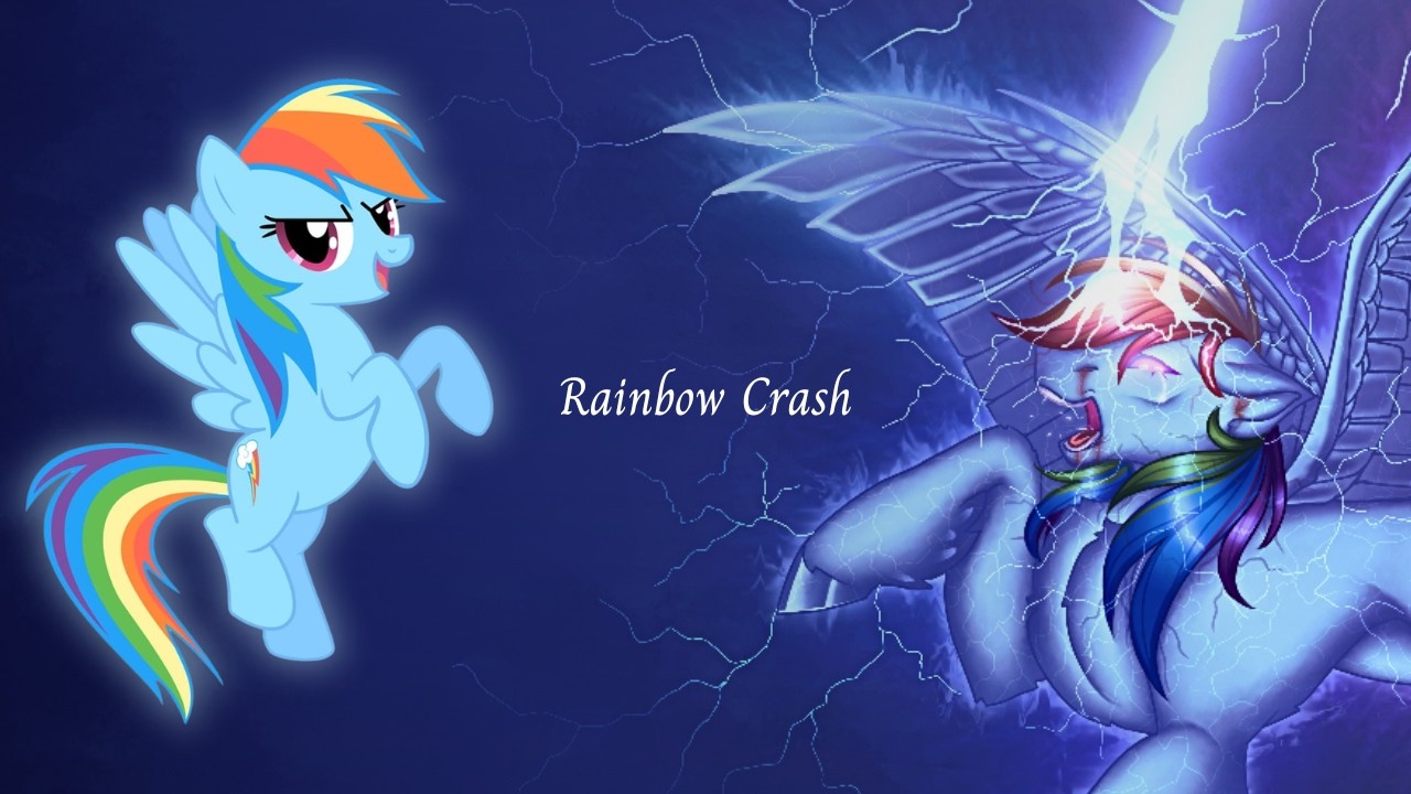 (Light Gore/13+) Rainbow Dash's Death | Mlp SpeedPaint