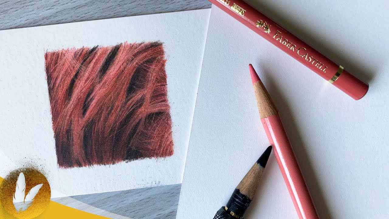How To Draw Long Fur With Colored Pencils - Beginner Colored Pencil Tutorial