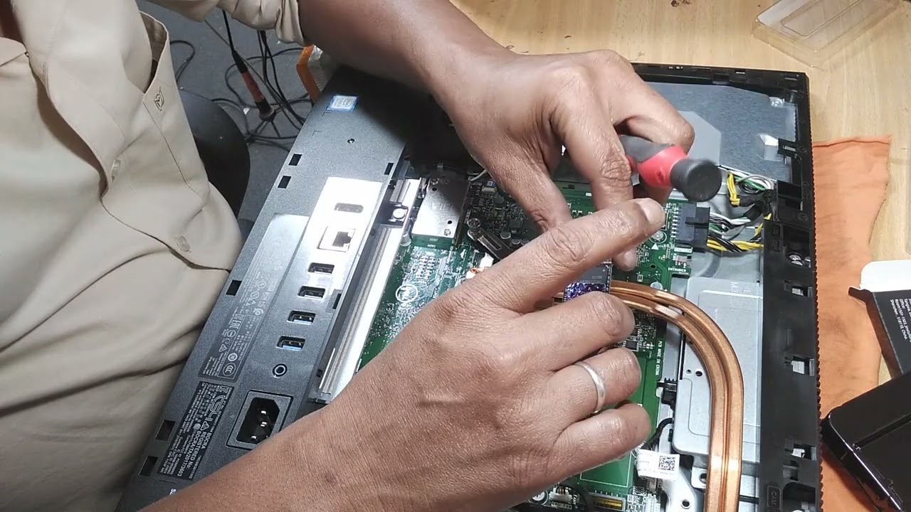 Dell Optiplex 5260 AIO Disassembly & Upgrade Ram And SSD