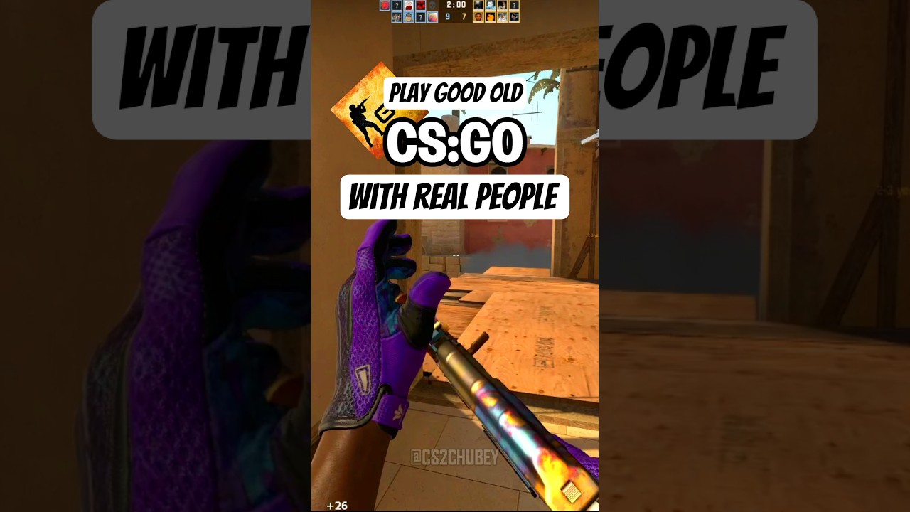 YOU Can STILL Play CS:GO With REAL PEOPLE In 2025 🔥🔥🔥 #cs2 #csgo #counterstrike #shorts