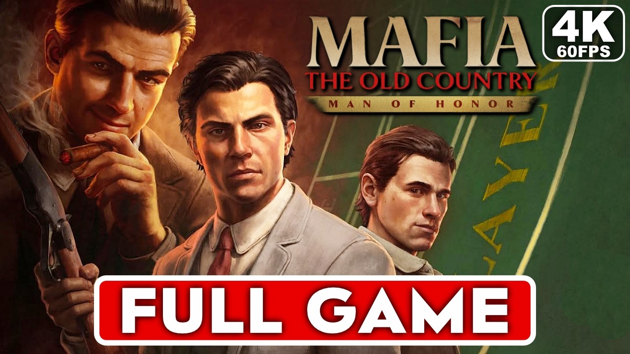 MAFIA THE OLD COUNTRY MAN OF HONOR DLC Gameplay Walkthrough FULL GAME [4K 60FPS PS5] - No Commentary