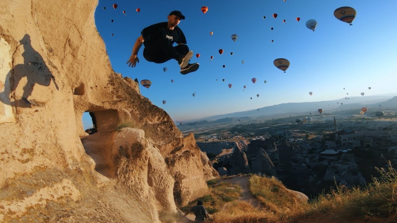 Hot Air Balloon Parkour POV Chase 🇹🇷