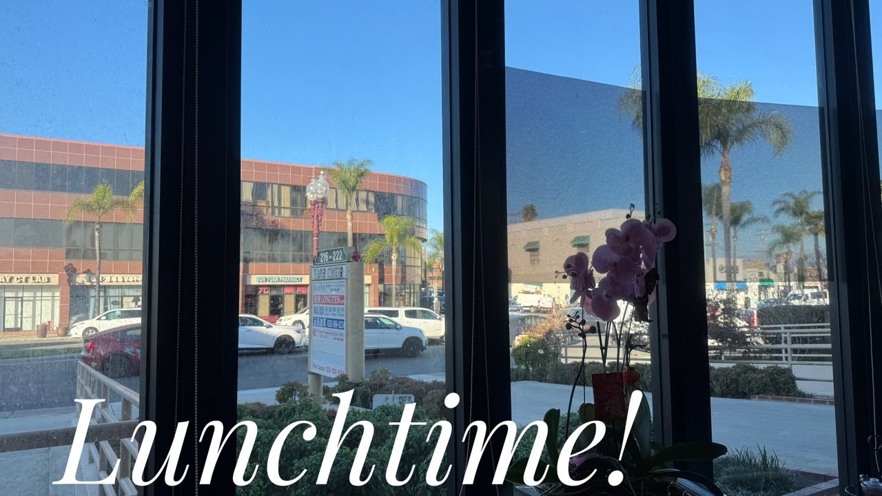 🔴 IRL in LA - Winter in LA (73F/23C) Lunchtime