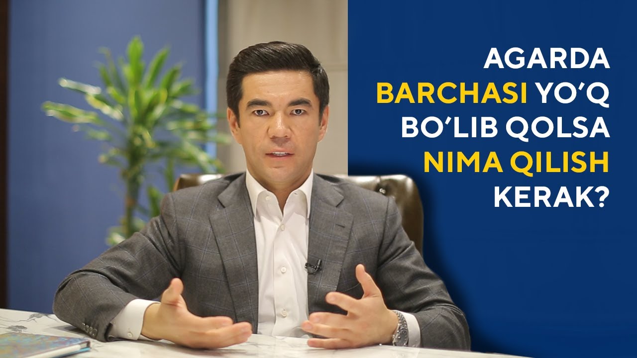 BUGUN BARCHA NARSAMDAN AYRILIB QOLSAM NIMA QILGAN BO'LAR EDIM? | Murad Nazarov