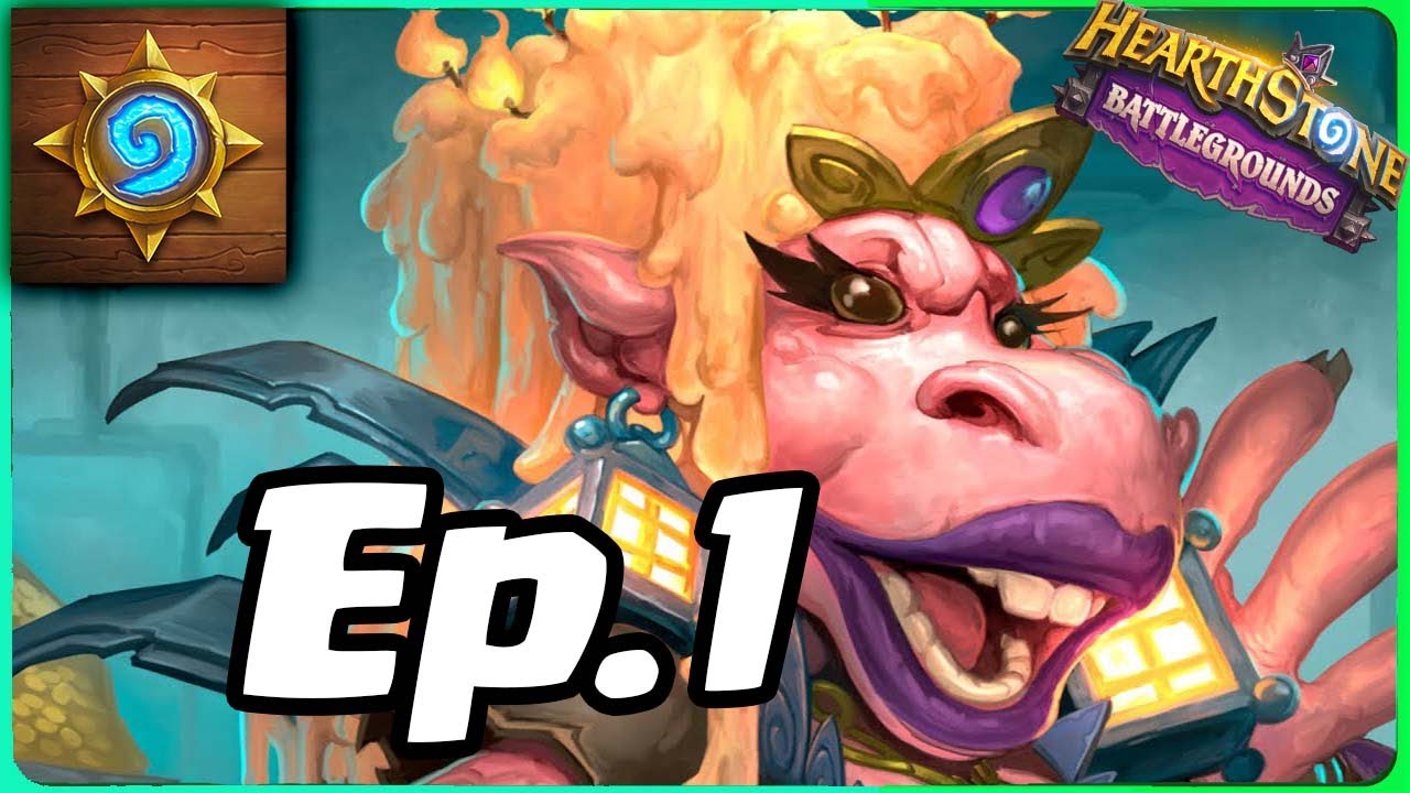 Queen Wagtoggle Reigns SUPREME! - Hearthstone Battlgrounds - Ep. 1 (iOS, Android)