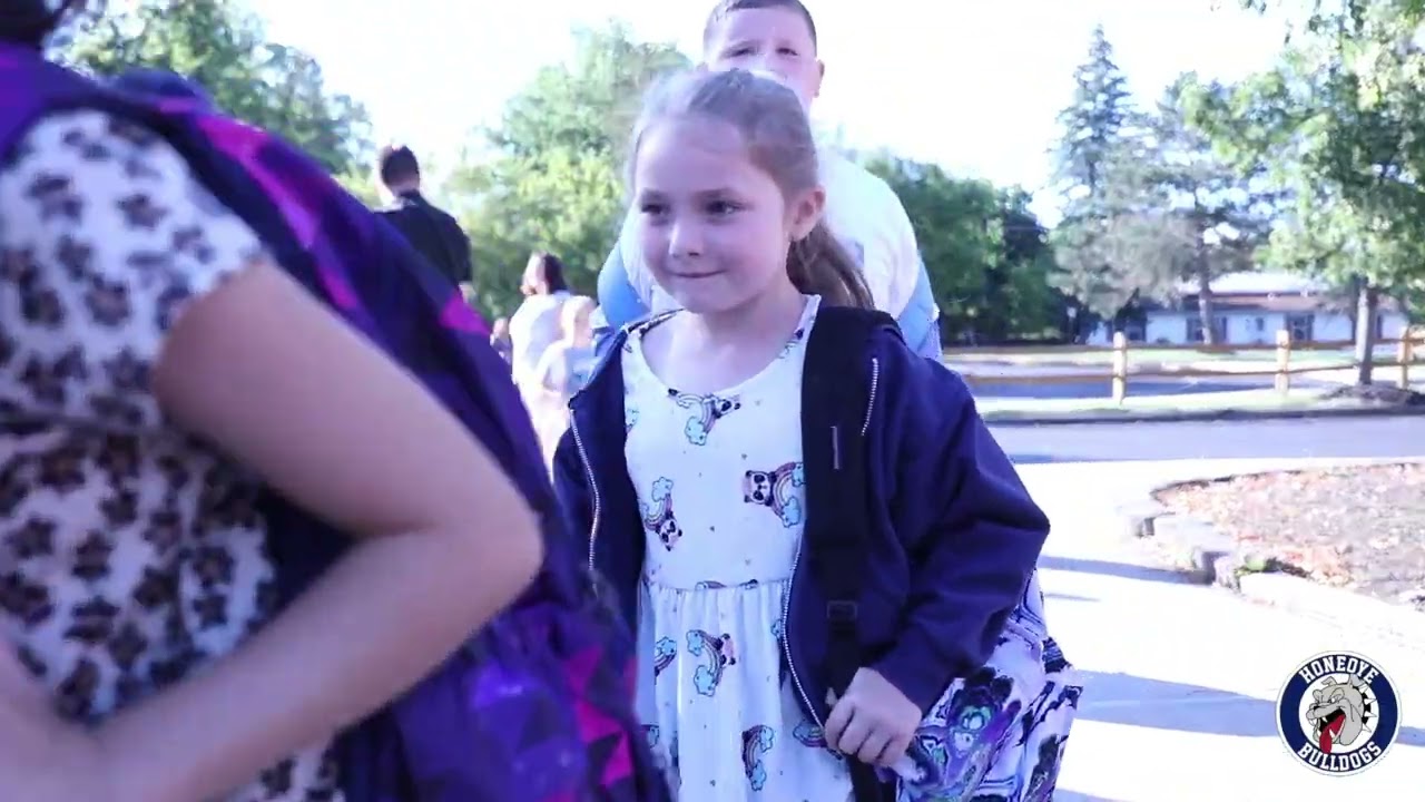 Honeoye First Day of School 2025