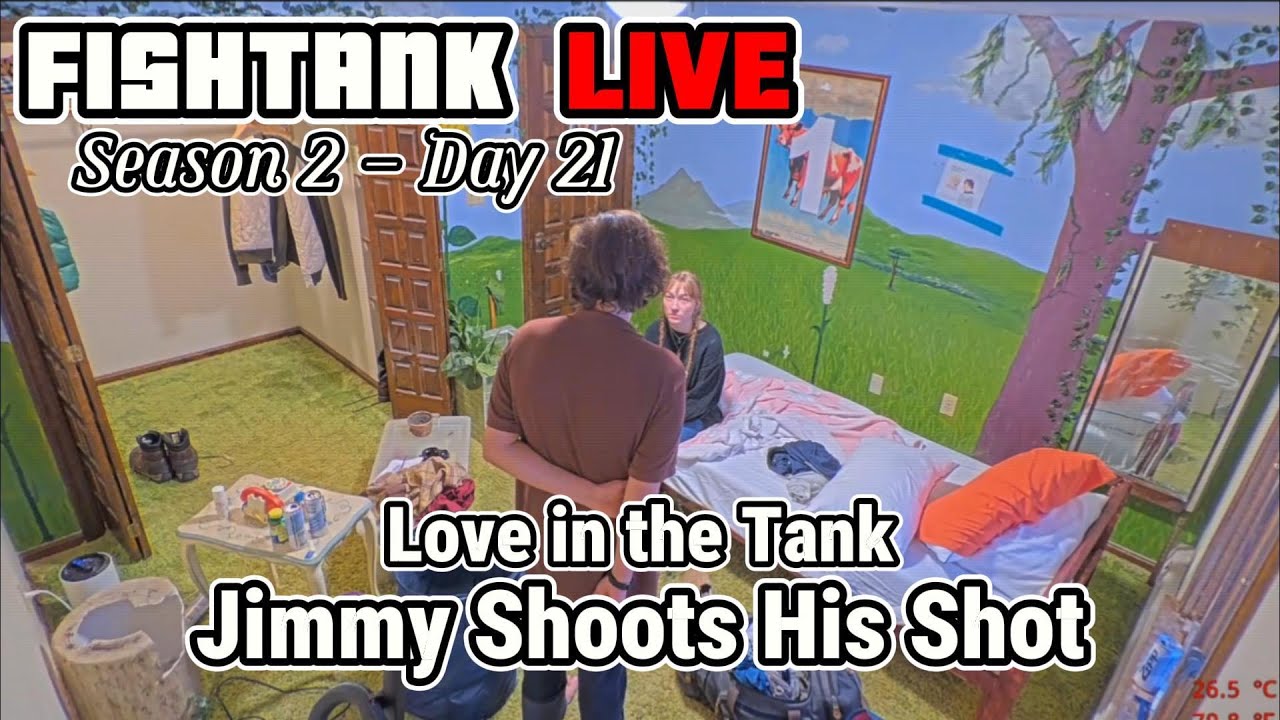 Fishtank LIVE S2 Day 21 - Jet helps make a Jimmy/Brittany moment happen
