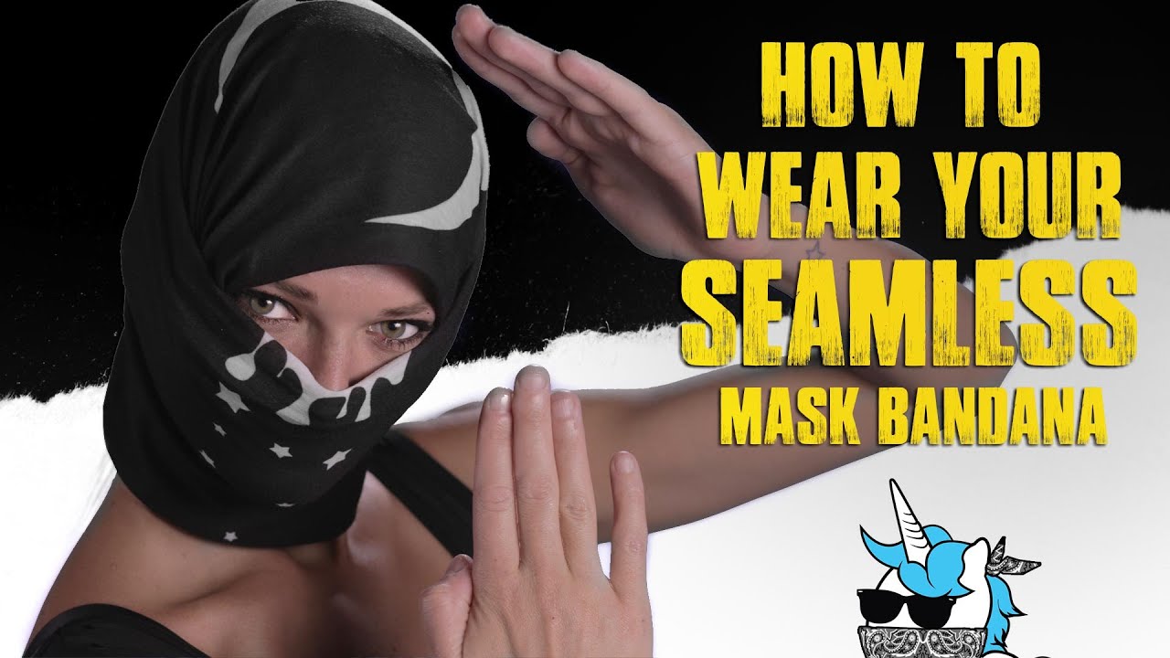 How to Wear Your Seamless Mask Bandana [iHeartRaves.com]