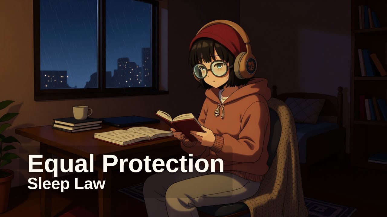 Learn Constitutional Law in Your Sleep: Equal Protection & Rights 💤📘