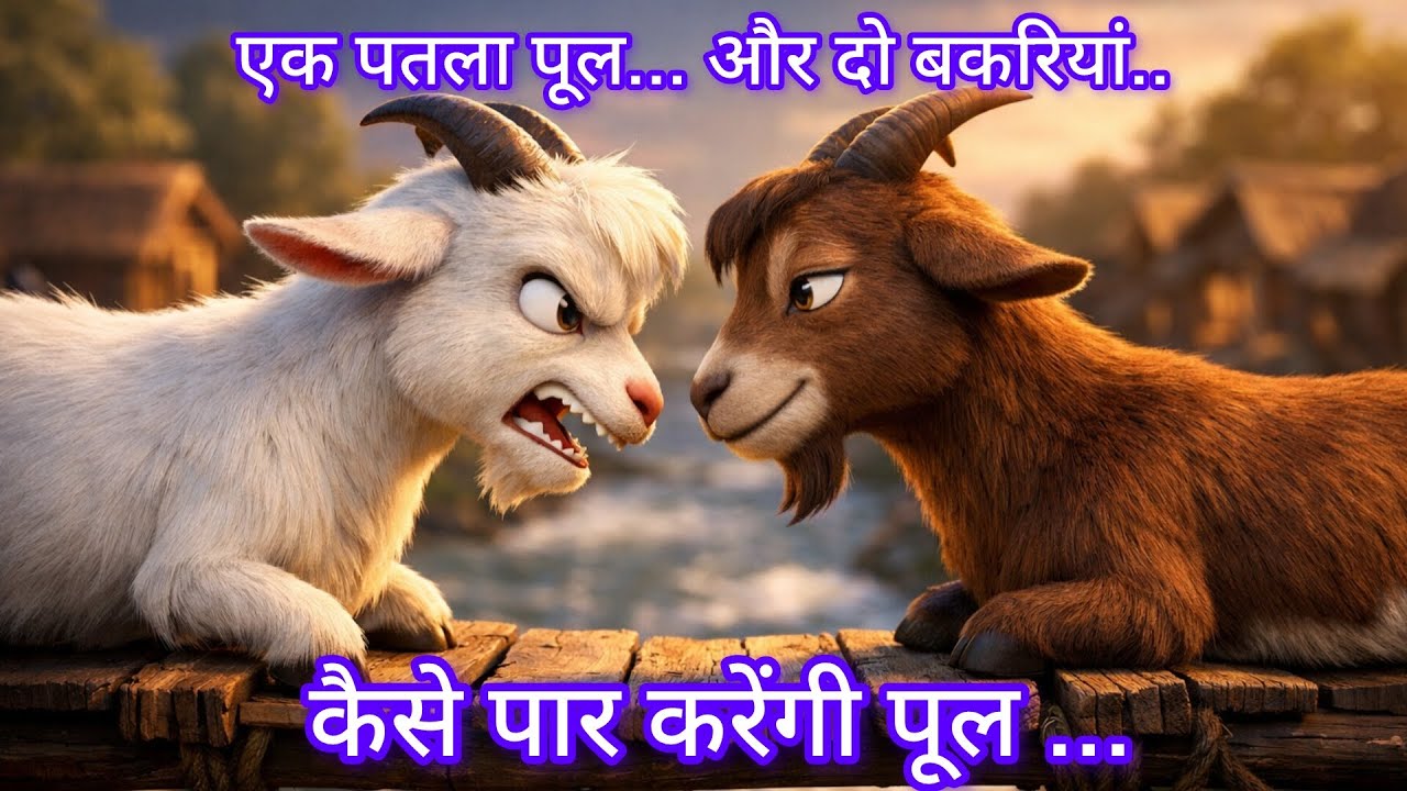  | दो बकरियों की कहानी | || Hindi moral story || 