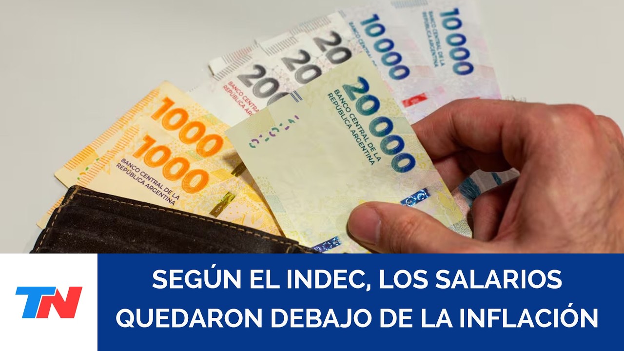 INDEC I Los salarios aumentaron 1,6% en diciembre: cómo quedaron en relación con la inflación