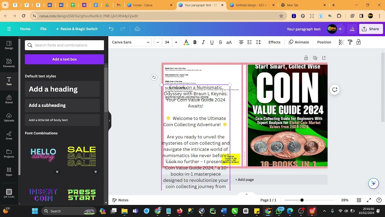 How to Create a PDF Paperback Book Cover for Amazon KDP on Canva (FULL TUTORIAL)