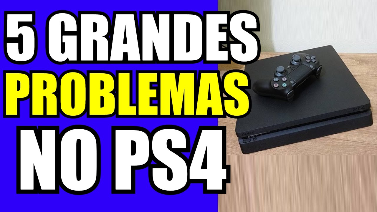 5 Problemas no PS4 com Solução !
