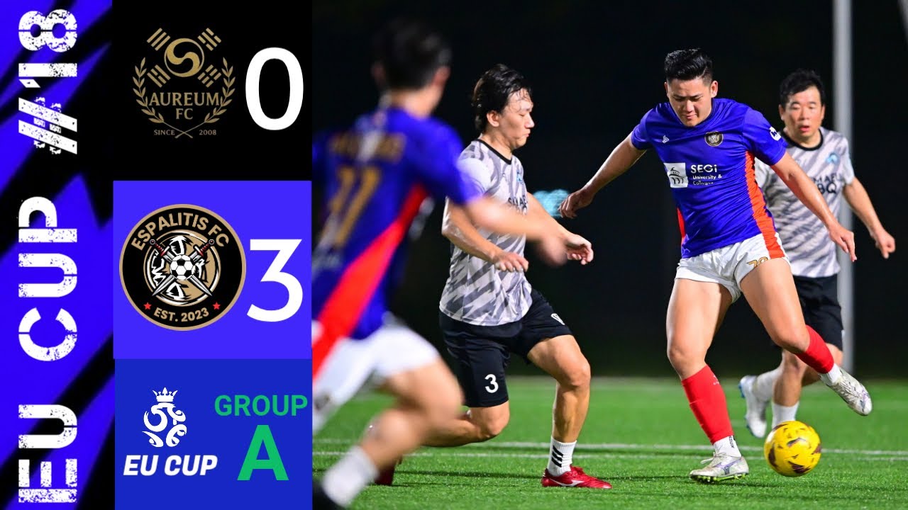 EU CUP 2025 | GROUP STAGE | MATCH #18 ⁠AUREUM FC (0 - 3) ⁠ESPALITIS FC #football #soccer