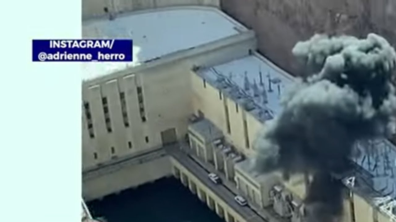 Transformed explosion sparks fire at Hoover Dam | Rush Hour
