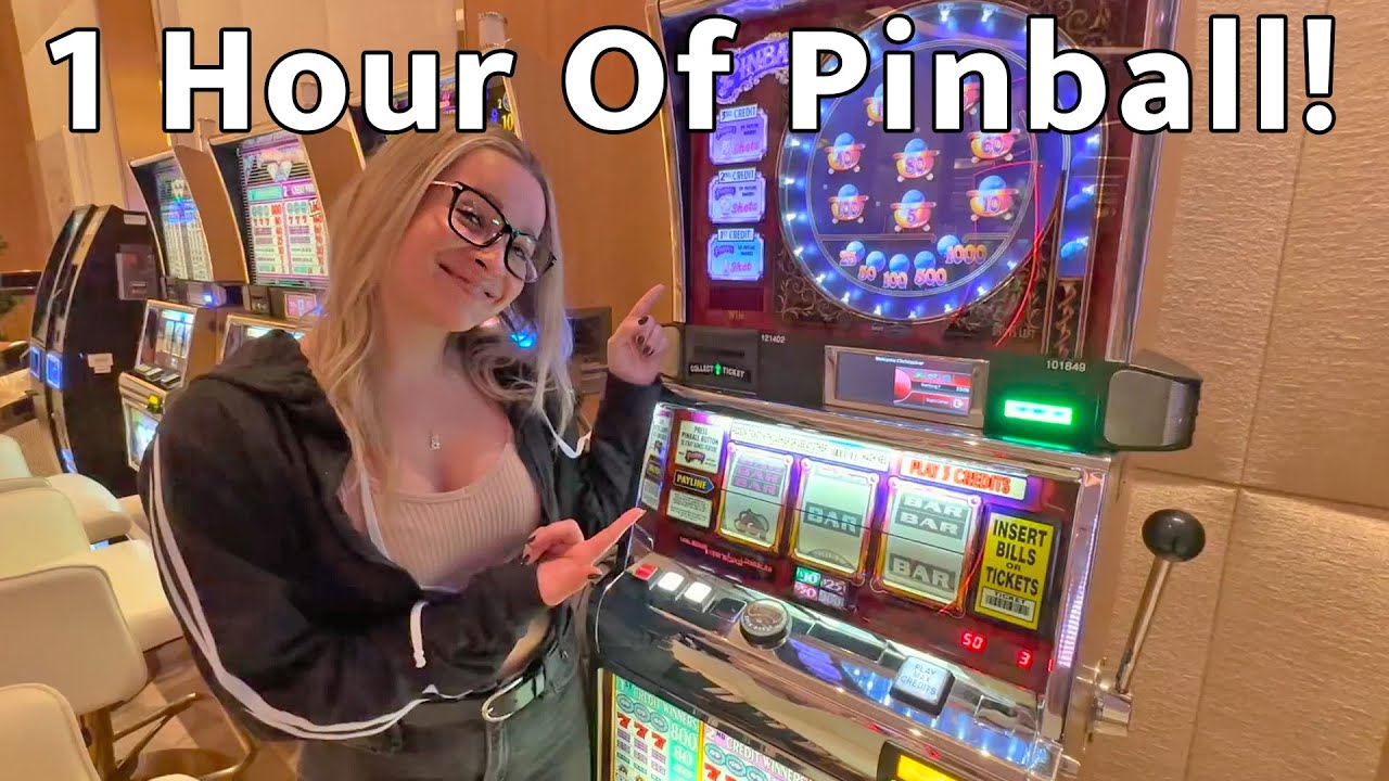 Over 1 Hour Of Pinball Slots In Las Vegas!