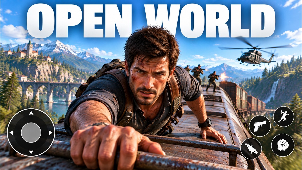 Top 10 BEST Open World Games for Android/iOS 2026 (Offline/Online) HIGH GRAPHICS