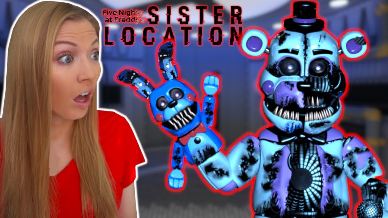Playing FNAF Sister Location For The First Time! (Live)