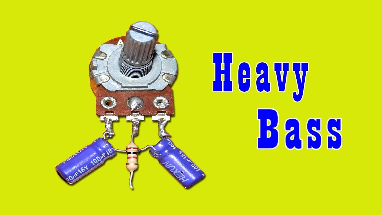 Simple Heavy Bass controller Circuit