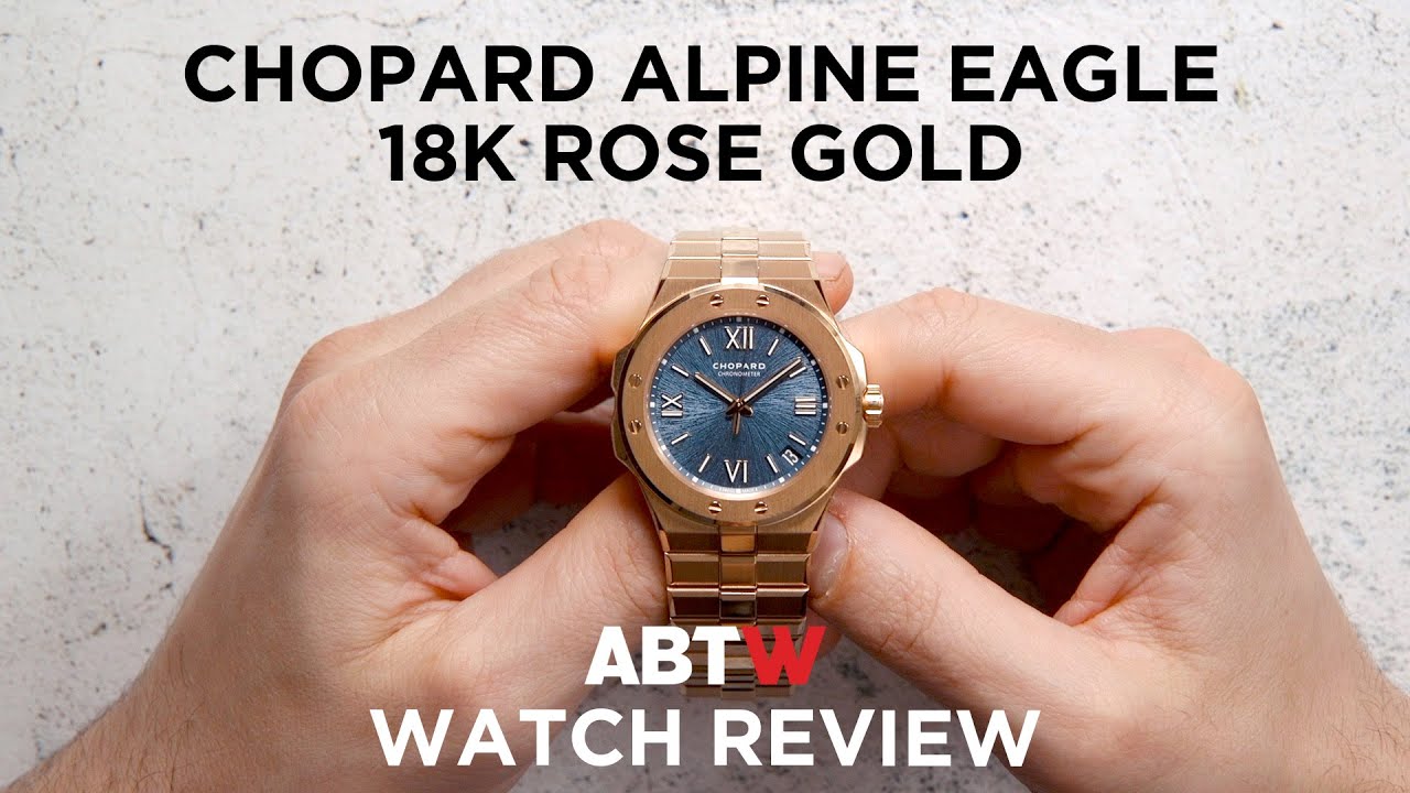 Chopard Alpine Eagle 18k Rose Gold Watch Review | aBlogtoWatch