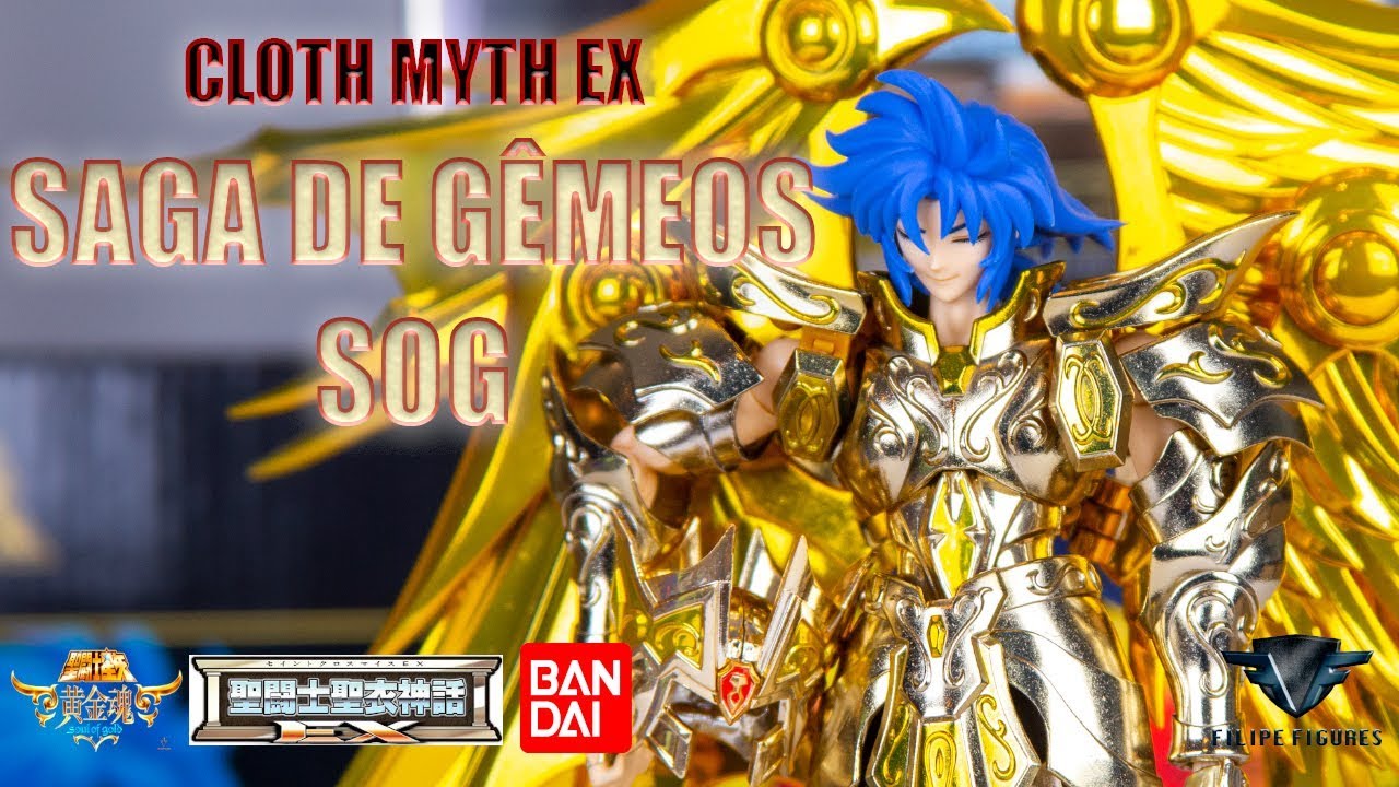 Cloth Myth Ex Saga de Gêmeos Gemini Saga SOG Soul of Gold Unbox Review #22