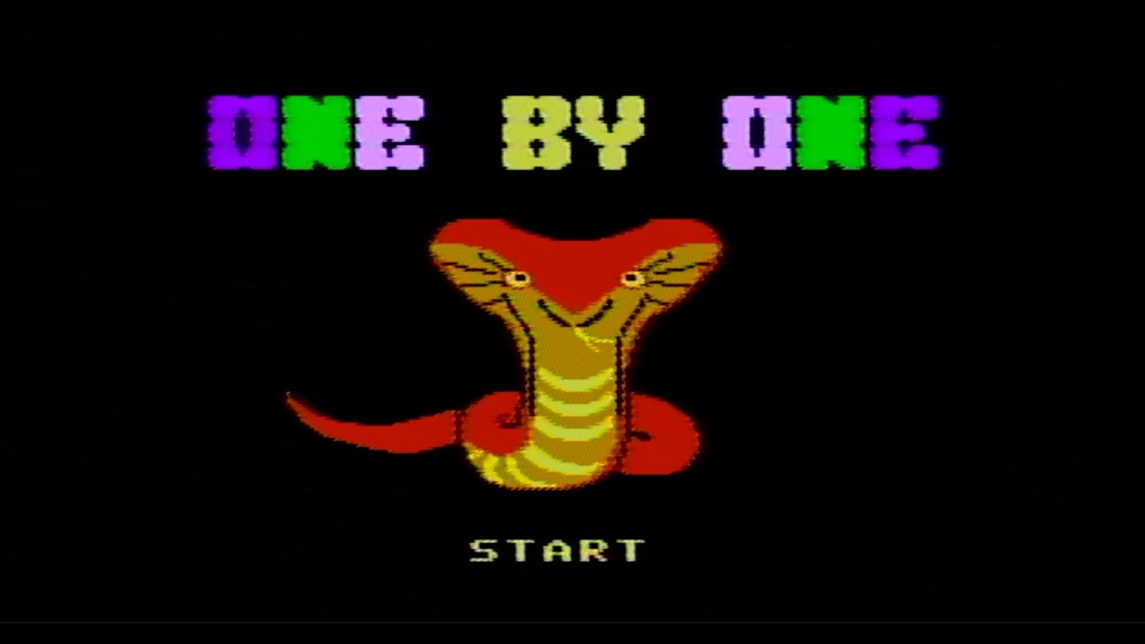 プレイコンピュータレトロ＃１７ ONE BY ONE 7面まで
