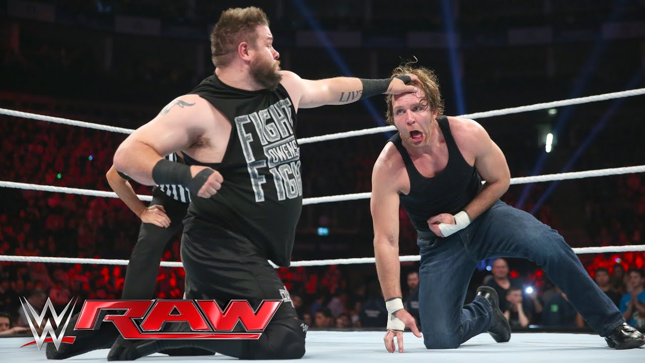 Dean Ambrose vs. Kevin Owens: Raw, 18. April 2016