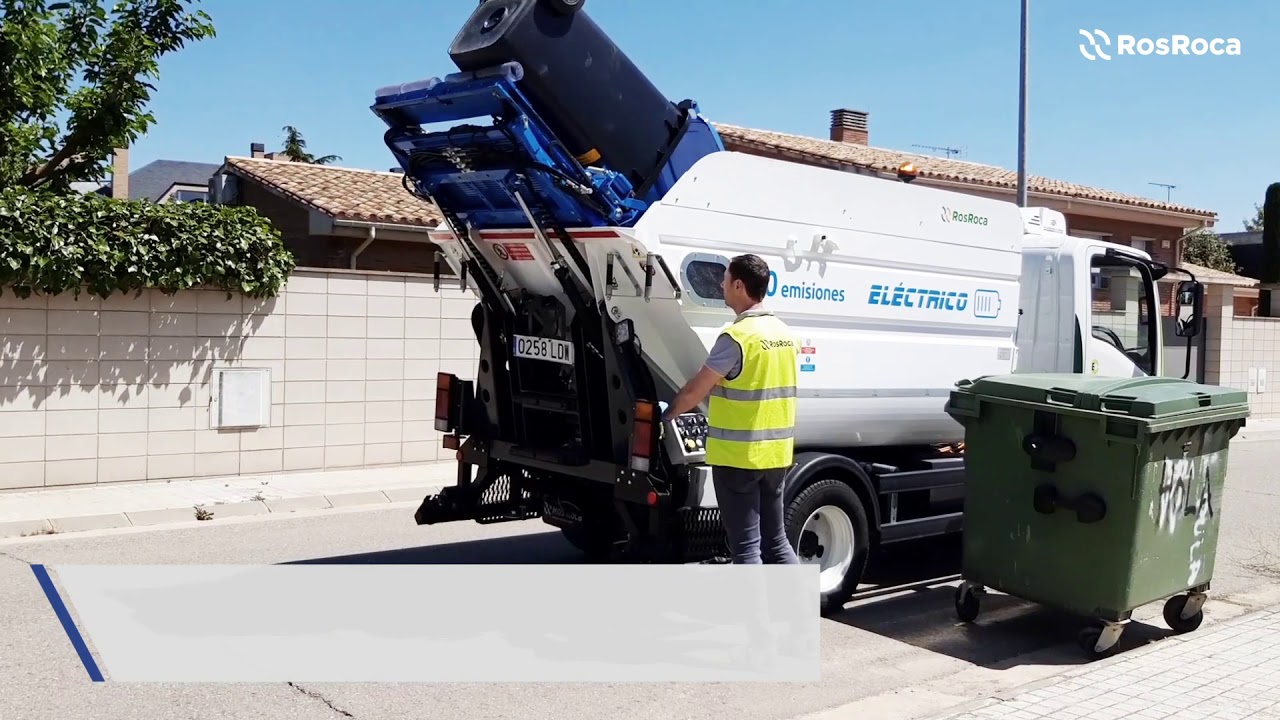 Recolector de carga trasera satélite ORUS de RosRoca