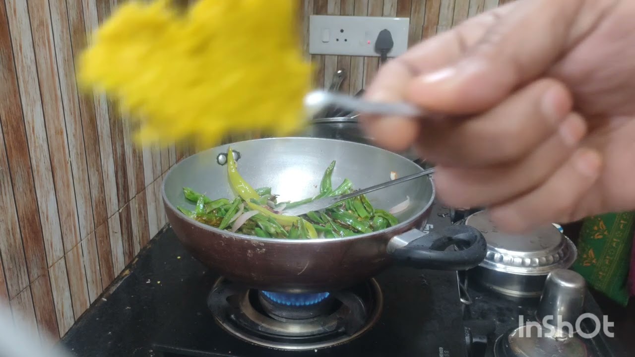Chikkudukaya Biryani tayari vidhanam#food #cooking #saradas 