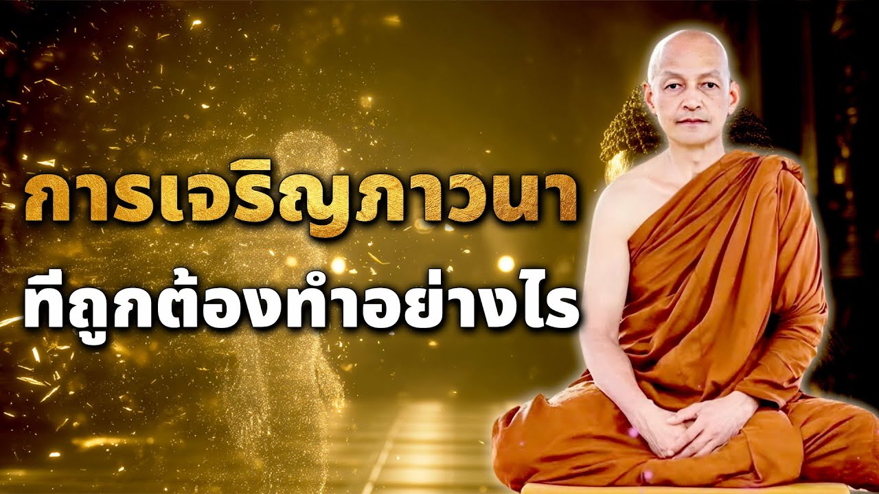 หยุดทำสมาธิแบบผิดๆ! ฟังธรรมให้เป็นสมาธิ เสียงเทศน์ เอาสติตามดูจิต ให้รู้ทันจิต🙏 จิตใจสงบ