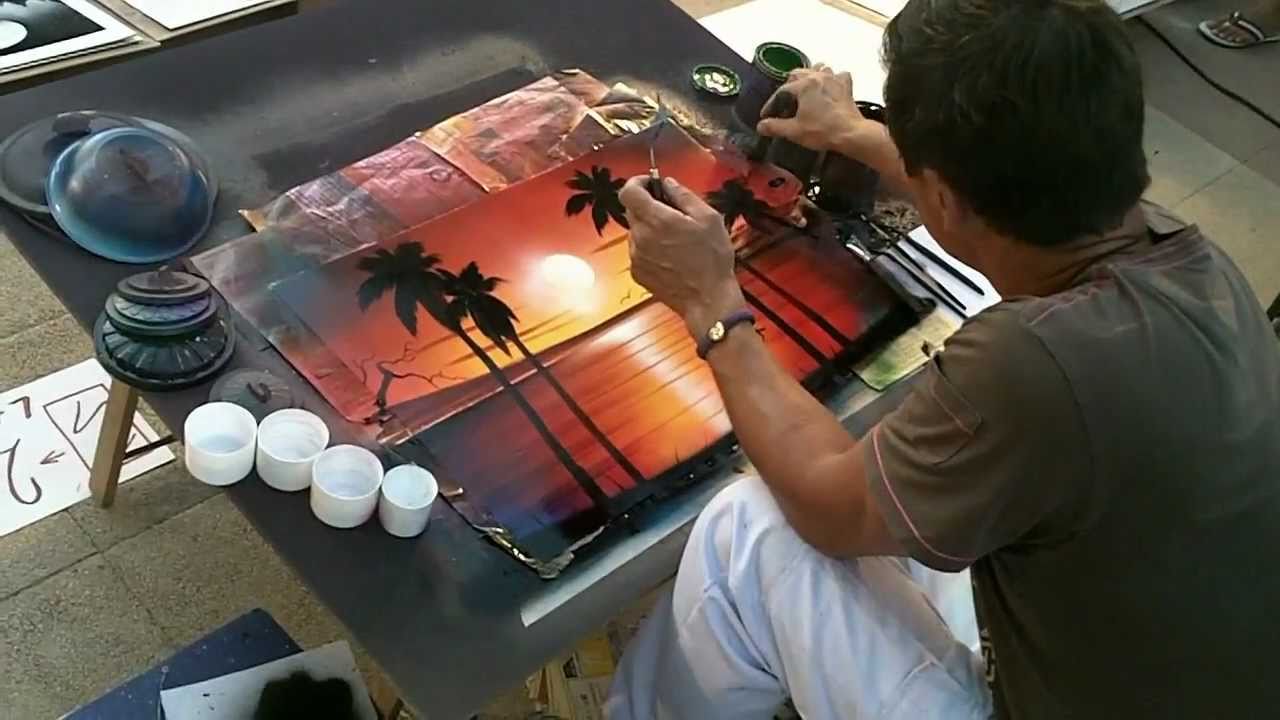 Damir :  un artiste qui peint à la bombe