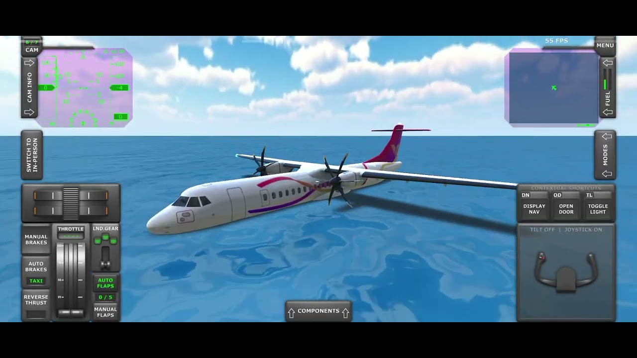 Us airways water landing 💀