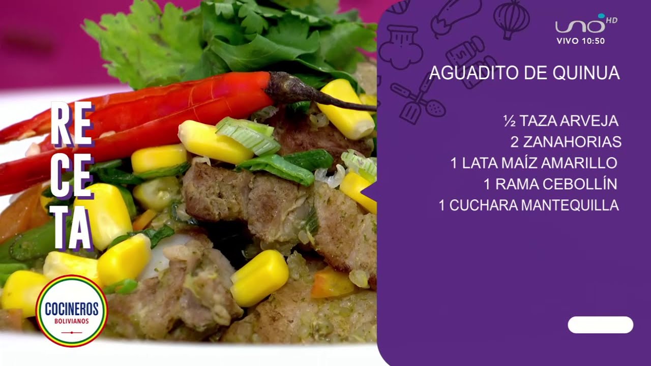 Aguadito de Quinua - Cocinero Luis Fernando Gutiérrez