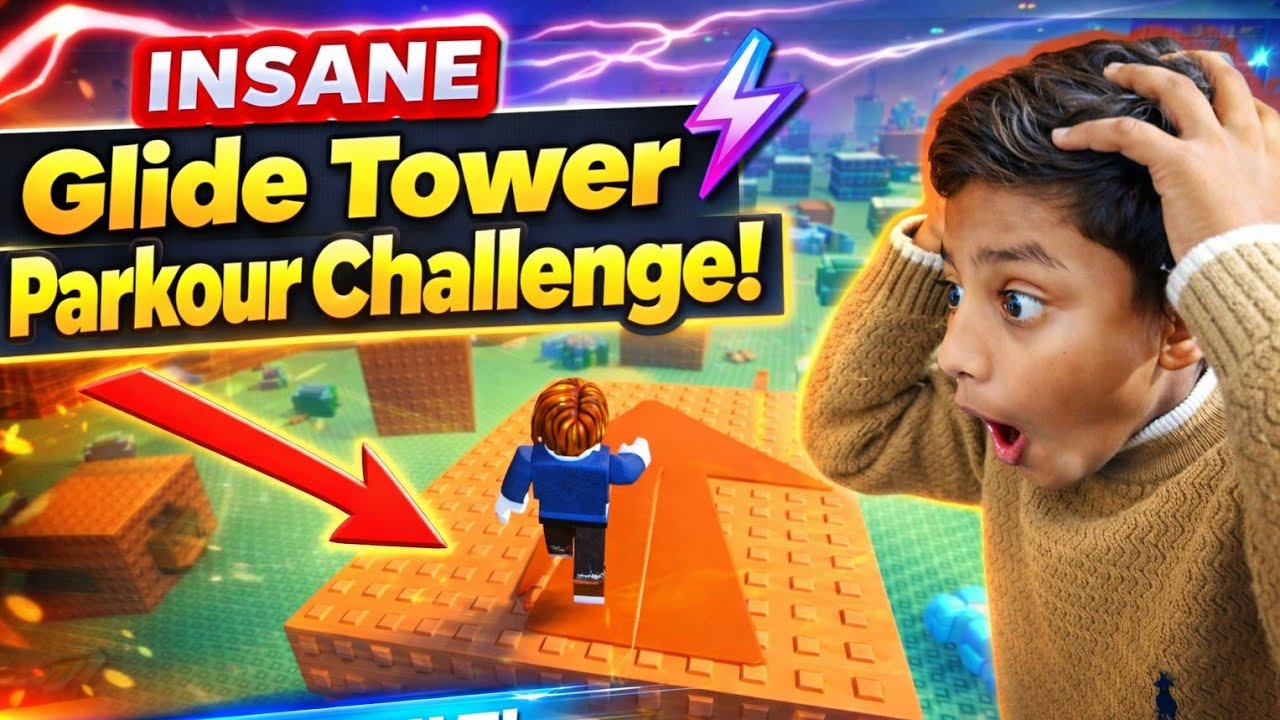 Roblox Glide Tower Parkour ग्लाइड टॉवर पार्कौर 
