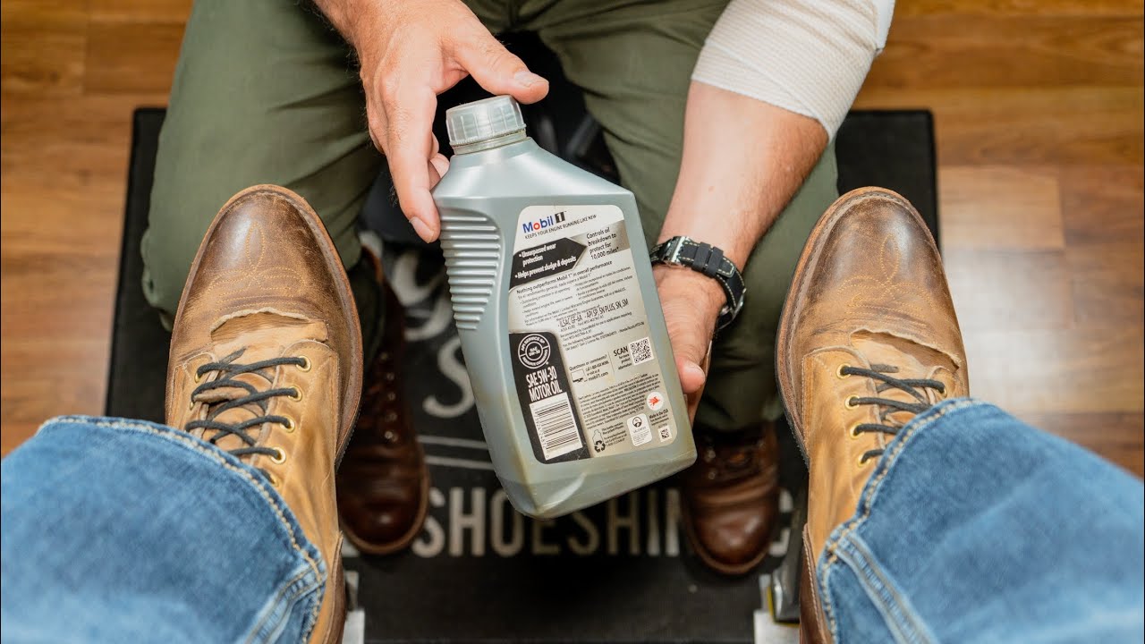 $1 Dollar Shoe Shine!? | Angelo Shoe Shine ASMR