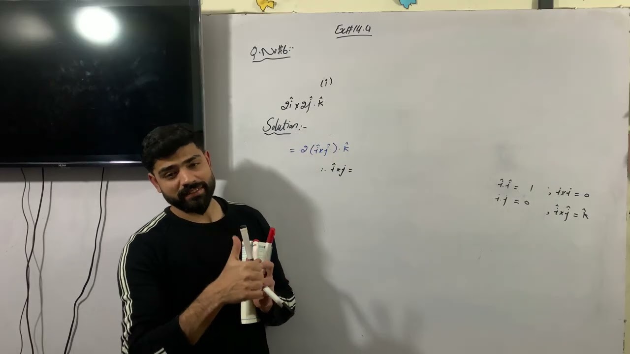 Exercise 14.4, Question no.5 & 6 || Unit no 14 || Vector in Space || Class 11th board || PCTB