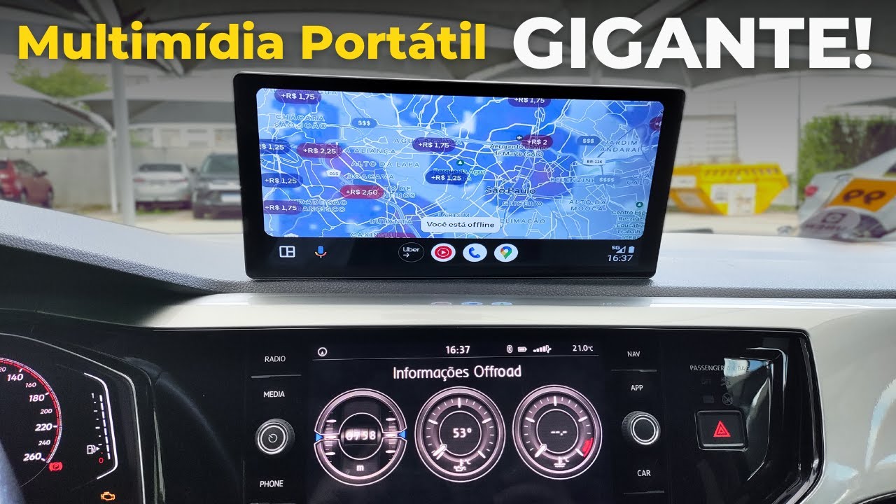 Gigante! Testei a surpreendente Multimídia portátil da CARABC