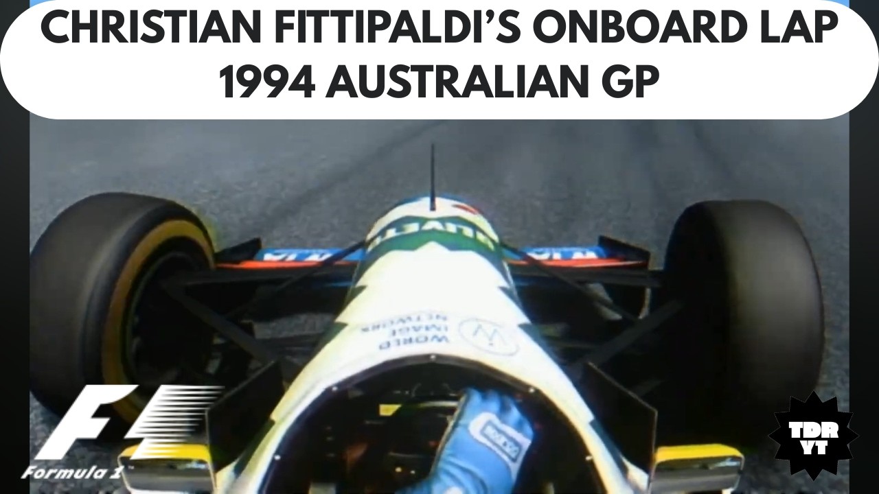 Christian Fittipaldi's Onboard Lap | 1994 Australian Grand Prix |#assettocorsa