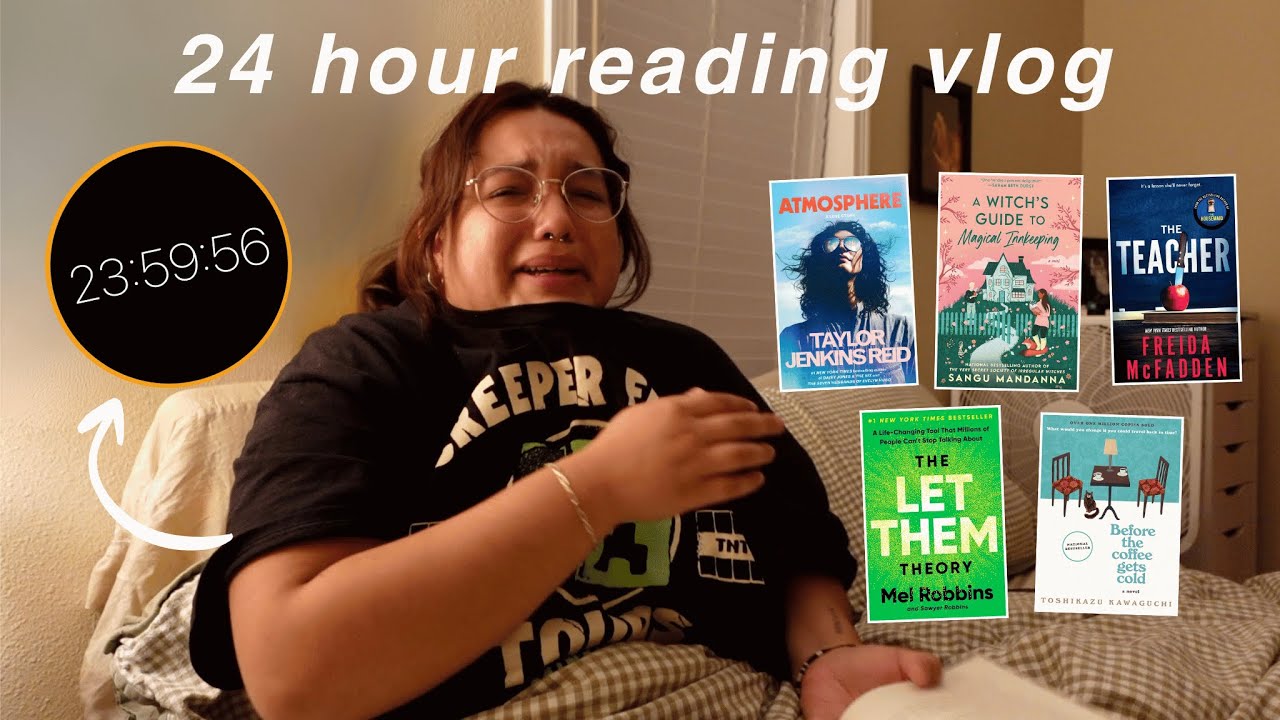 How much can I read in 24 hours? 📖 🕰️ | 24 hour readathon!
