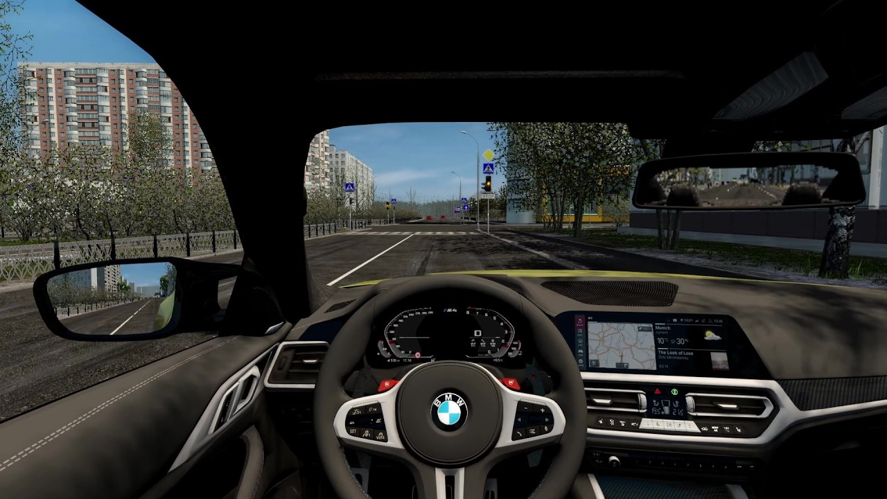 BMW M4 Coupe (G82) 2021 - Day Drive - Spring - City Car Driving