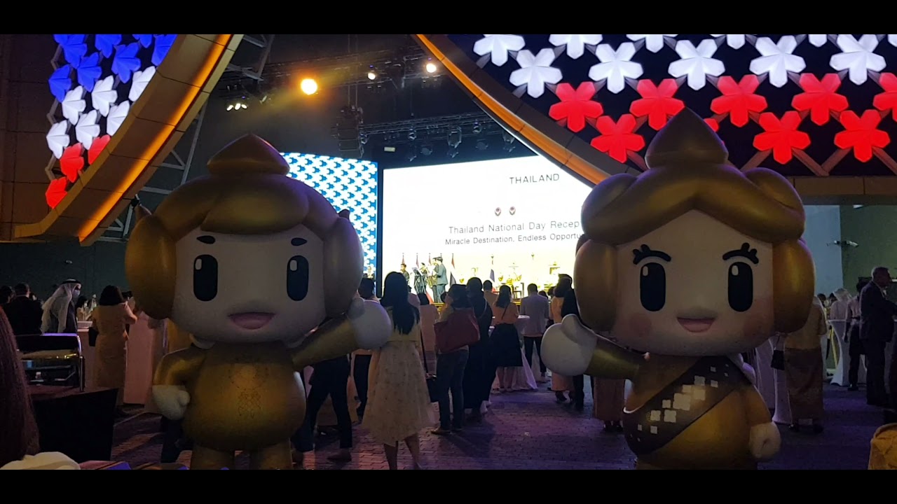 THAILAND NATIONAL DAY CELEBRATIONS in EXPO2020 DUBAI: I LOVE YOU (P̄hm rạk khuṇ) Thailand people's