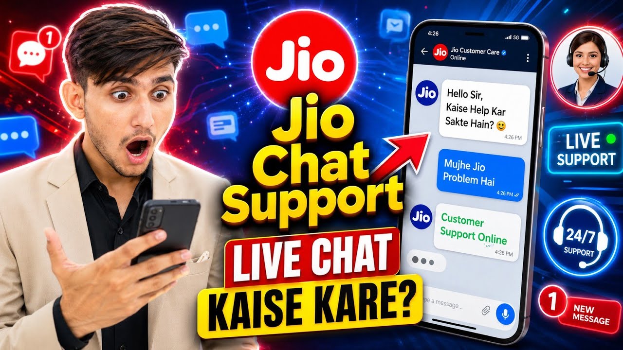 How to Chat with Customer Care in Jio SIM? | Jio Support Chat 2026 | Talk to Live Agent