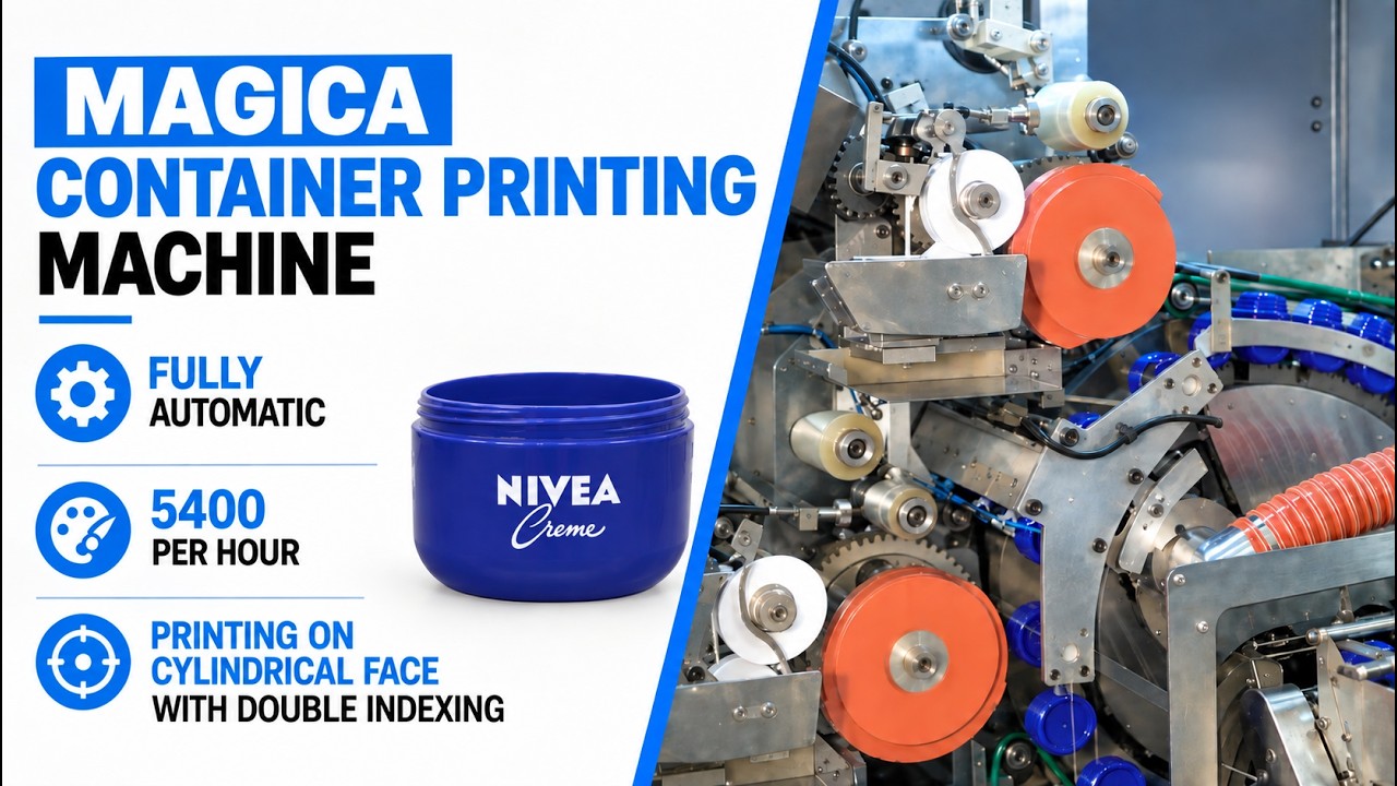 Nivea Jar Pad Printing Machine